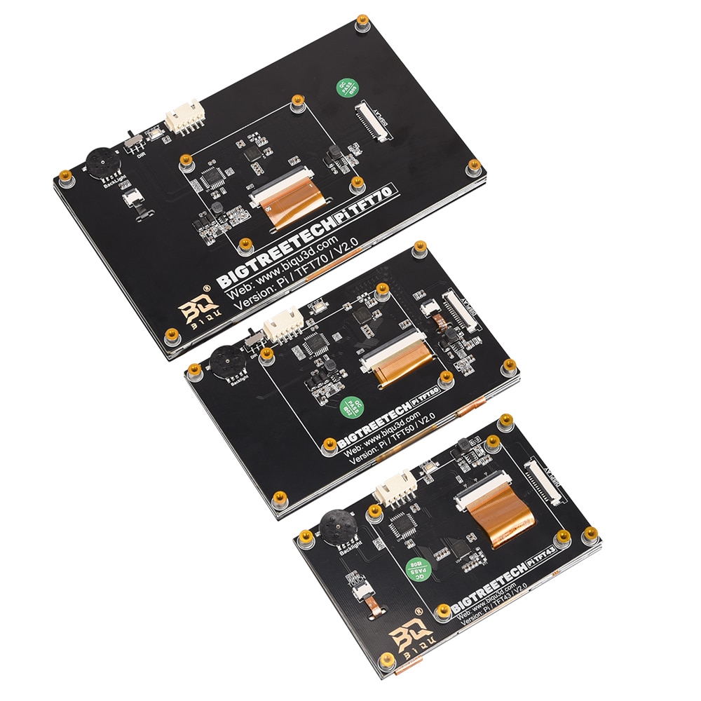 BIGTREETECH PITFT50 V2.0 PITFT70 PI TFT43 Touch Screen DSI LCD Display 3D Printer Parts For Octoprint Raspberry Pi 4 3B Plus 2B