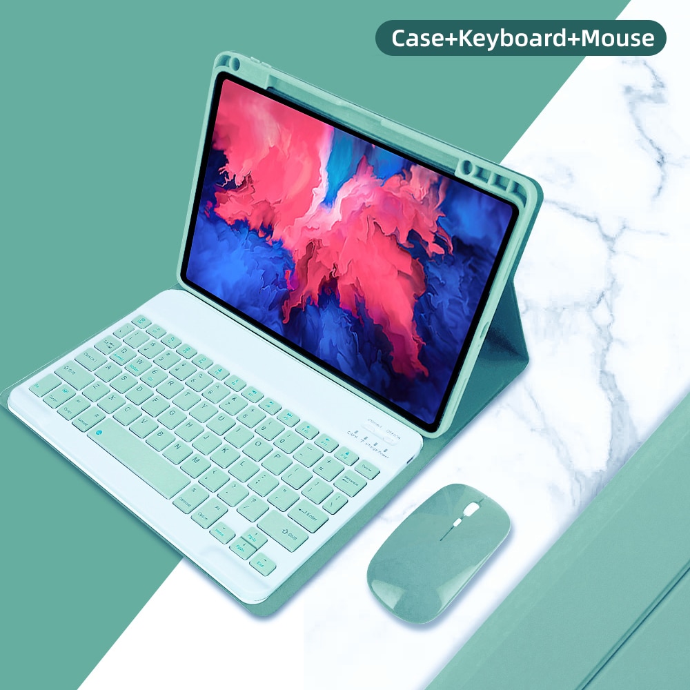 For Lenovo Tab Case With Keyboard For 2021 P11 Plus 11 