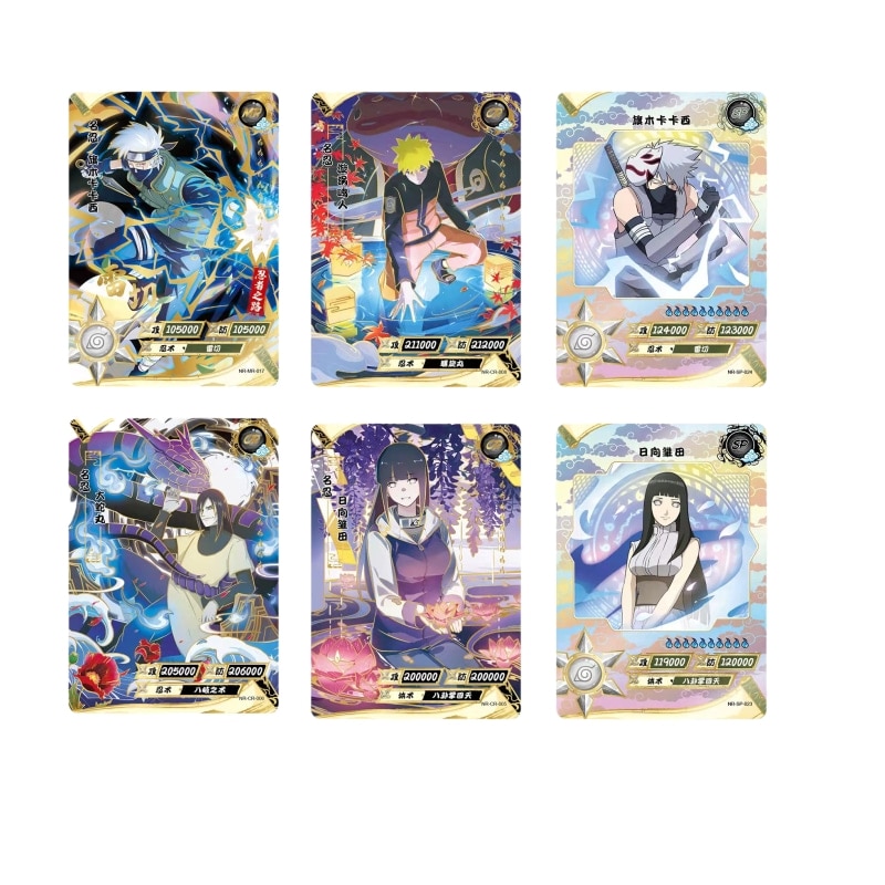 The New KAYOU Naruto Card The Chapter of Soldiers Naruto Bronzing Inheritance Collection BP Card Children's Gift Collection Card