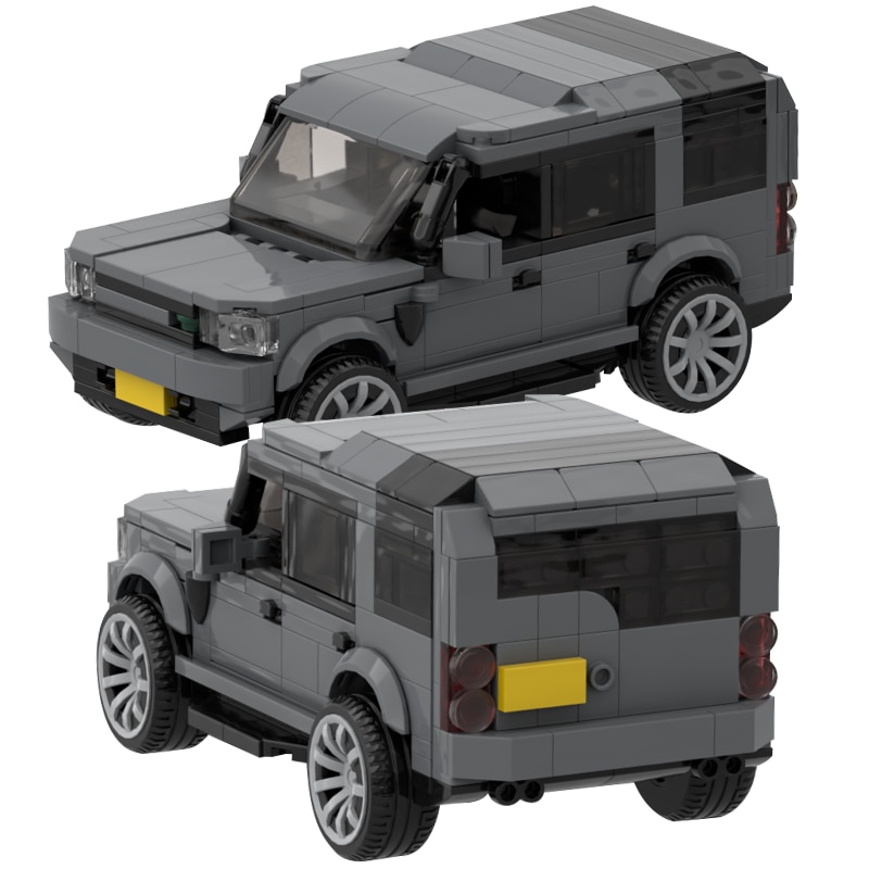 MOC SUV Speed Champion City Car Racer Classic off-road Building Blocks Brick Racing Super Technique Creative Garage DIY Set