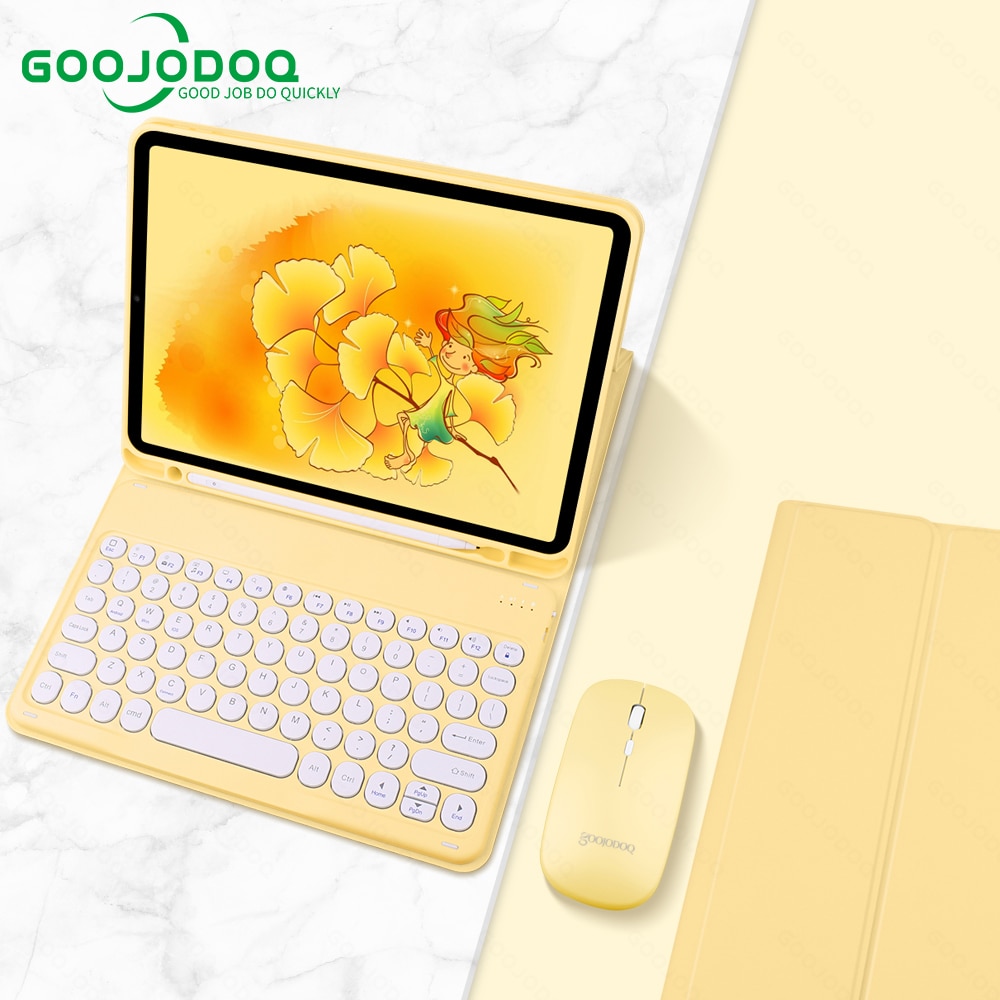 For iPad Air 4 Case Air 5 with Keyboard for iPad Pro 11 Case for iPad 9th Generation 8th Gen Case 10.2 10”2 Air 2 1 Air 3 Cover