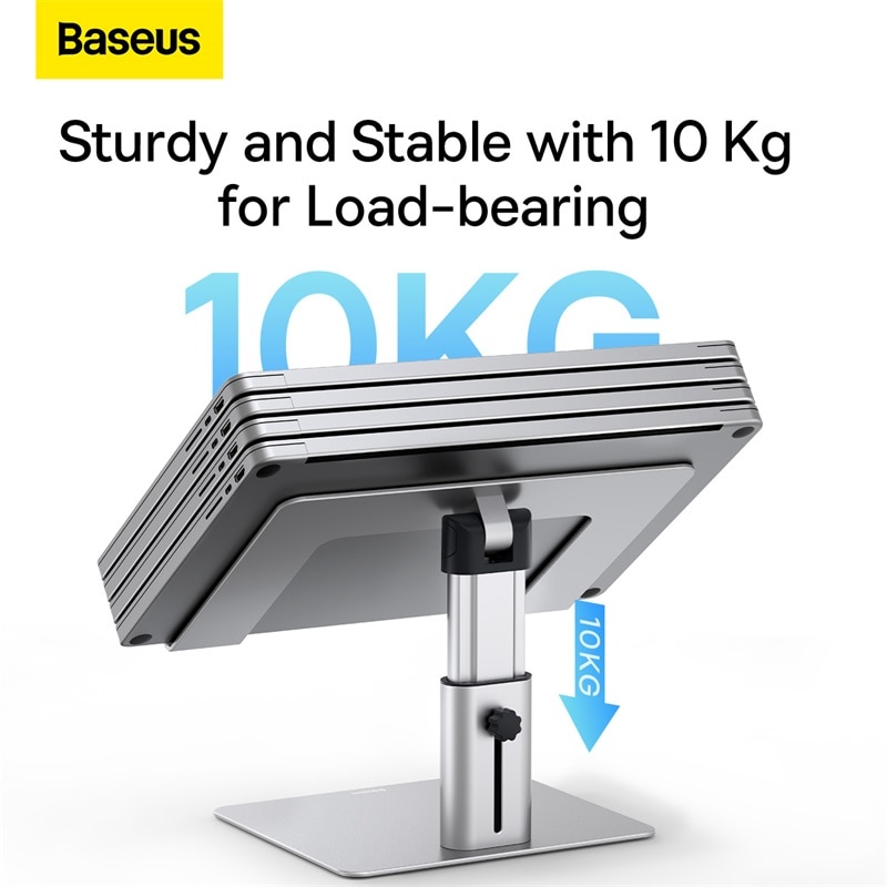Baseus Laptop Stand Metal Adjustable Notebook Stand Heat Dissipation Desktop Laptop Holder For Laptop Macbook air Tablet iPad