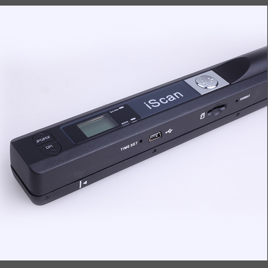 iScan Scanner Document Portable A4 Scanner For Documents Books Office Handheld Mobile Scanners JPG/PDF 900DPI