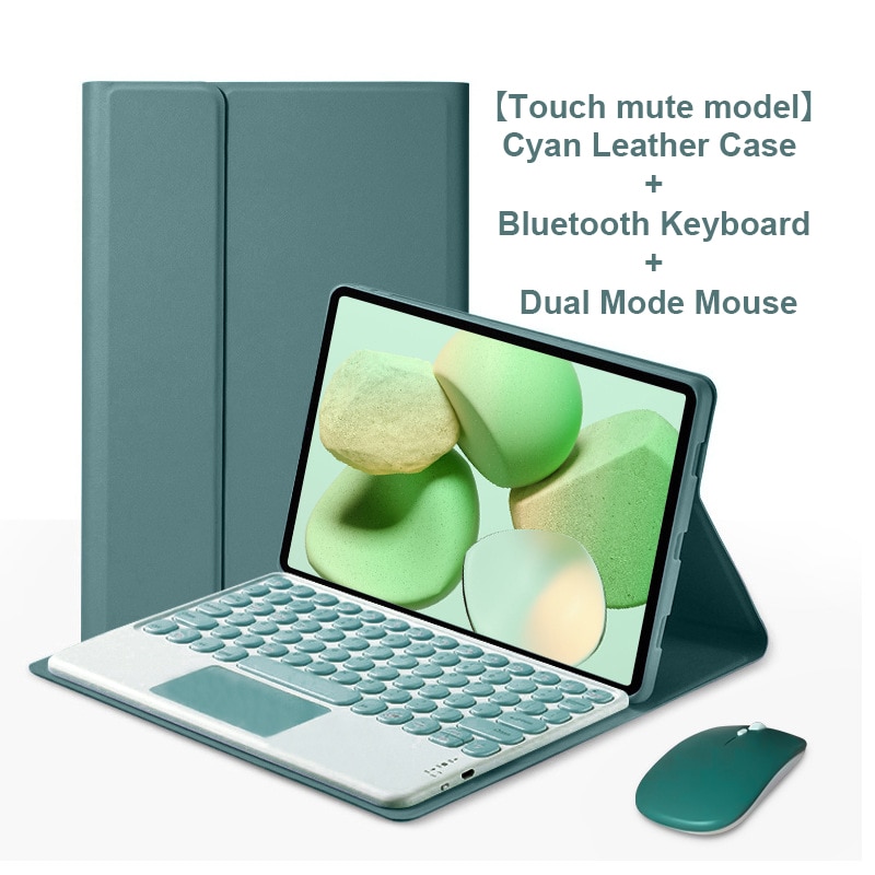 Tablet Case For Samsung Galaxy Tab A8 10.5 S6 Lite 10.4 S7 S8 11 S7 Plus S7 FE S8 Plus 12.4 Case with Bluetooth Keyboard Mouse