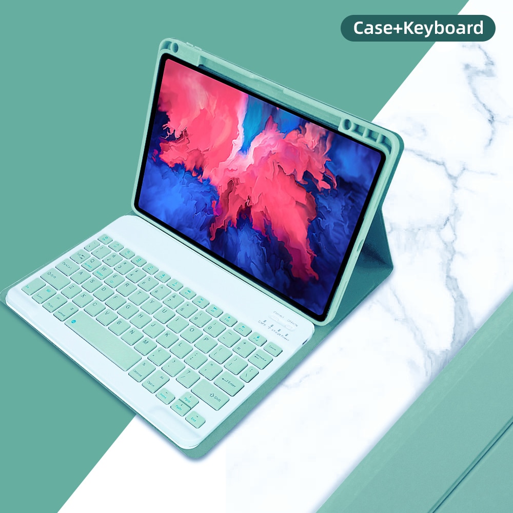 For Lenovo Tab Case With Keyboard For 2021 P11 Plus 11 