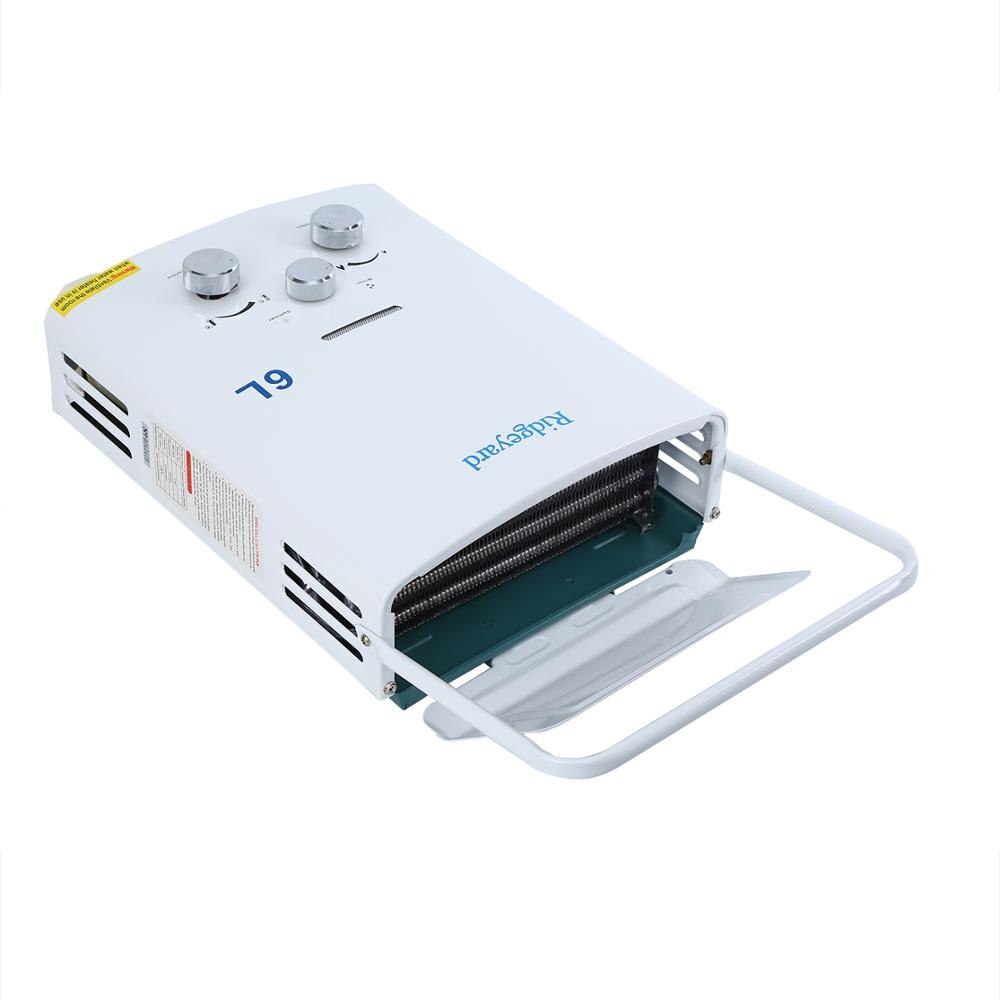 Yonntech 6L Propane Gas LPG Tankless Instant Hot Water Heater Boiler with Shower Head CE / ISO Approved