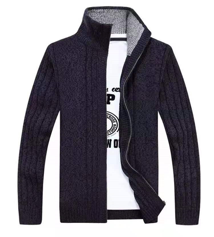 Sweater Male 2020 Wool Cotton Cardigan Autumn Men's Winter Sweater  Kint Wear Knitwear Coats Clothing