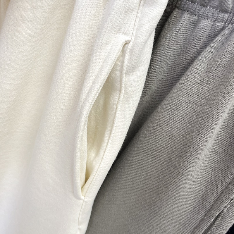 Oversized Fashion Essentials Sports Pants Rubber Letter High Street Sweatpants Pants Hip Hop Loose Unisex 100% Cotton Jogging