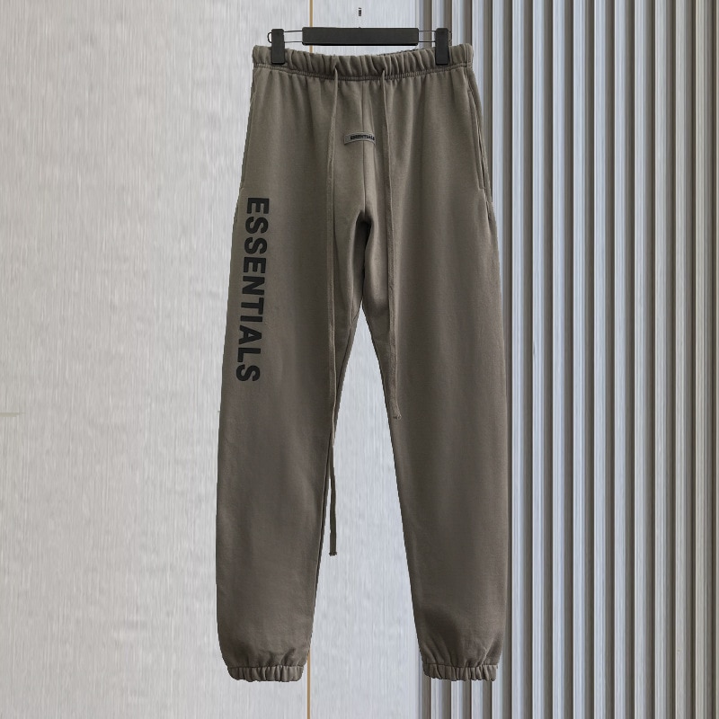 Oversized Fashion Essentials Sports Pants Rubber Letter High Street Sweatpants Pants Hip Hop Loose Unisex 100% Cotton Jogging