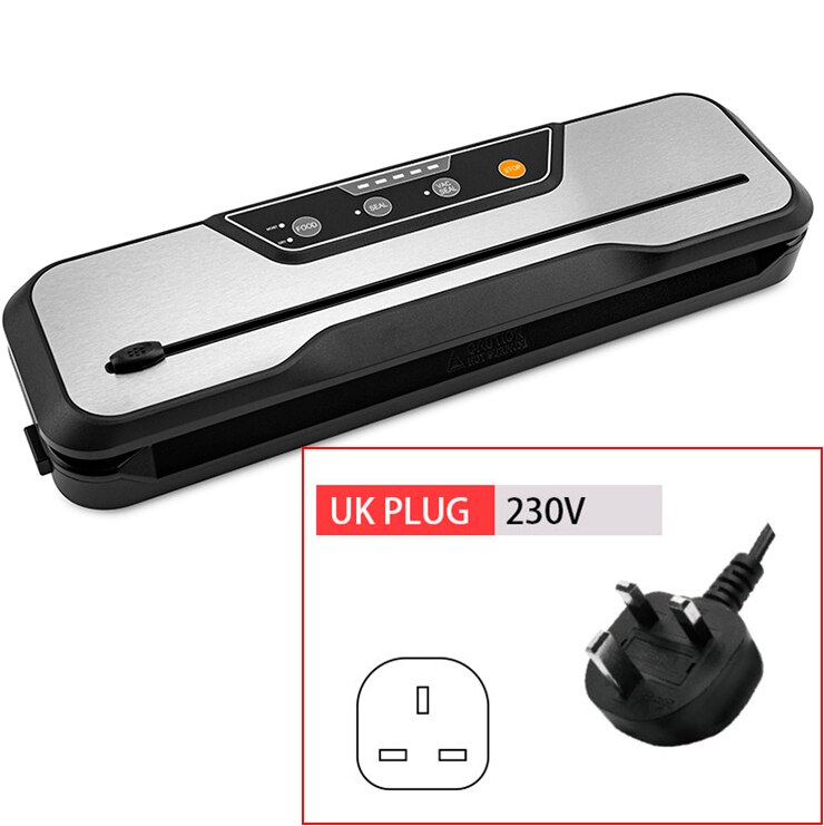 YUMYTH Household Vacuum Sealer Packaging Machine Sous Vide Built-in Cutter Vacuum Packaging Packer Vacuum Bags Food Storage T299