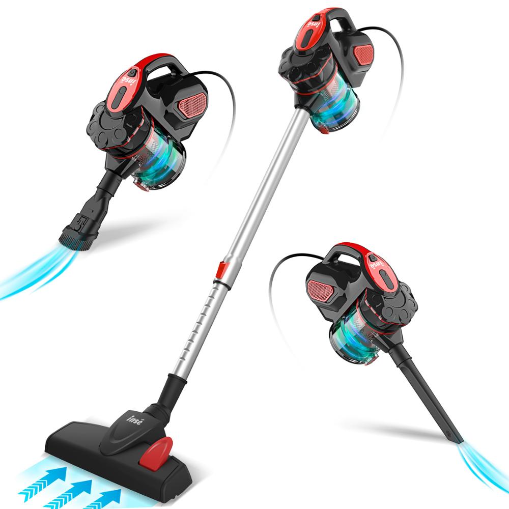 INSE I5 Household Vacuum Cleaner Power Suction Car Vacuum Cleaner Vertical Clean Vacuum Cleaner Handheld Sweeper Mopping Machine