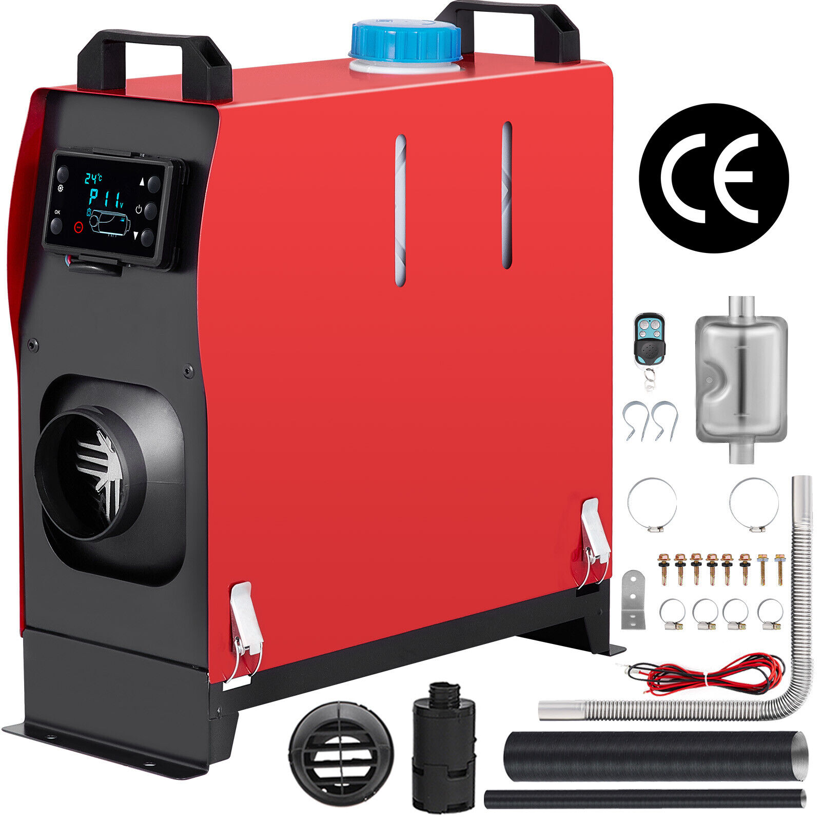 VEVOR Upgrade 8kw Diesel Air Heater Heating Machine All in One 12V Diesel Parking Heater for Car Bus Trailer RV