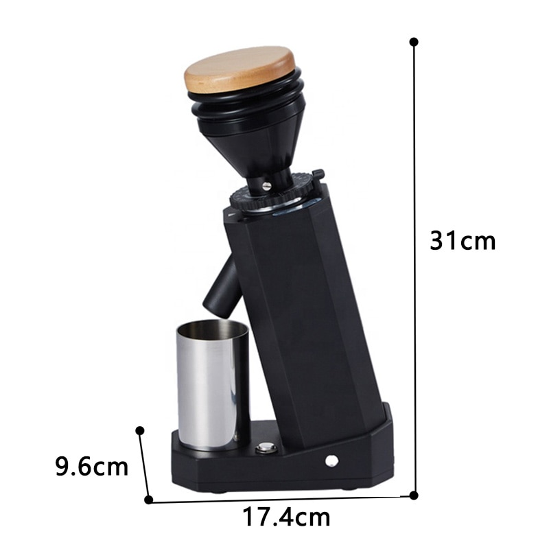 Electric Coffee Grinder 40MM Titanium Alloy Cone Knife Grinder Portable Coffee Grinder Household Small Grinder