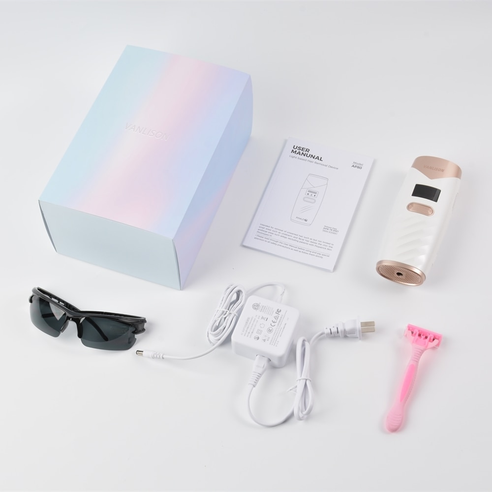 VANLISON Sapphire Painless Ice Feeling Permanent Epilator Best Laser Hair Removal Home Devices Full Body Bikini Dropshipping