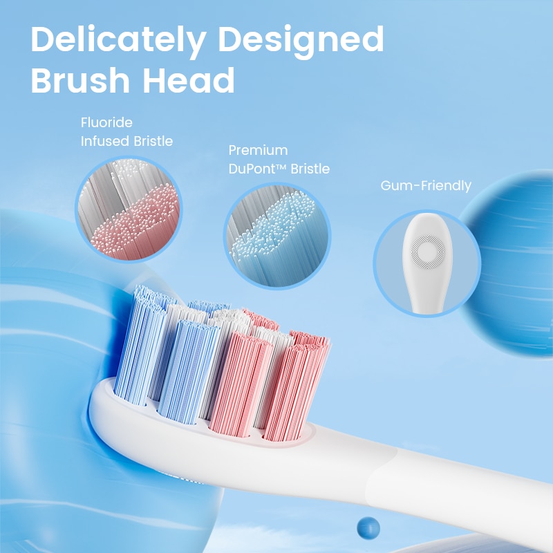 Oclean Kids Sonic Electric Toothbrush for Children Ultrasonic Dental Teeth Whitening Kit Rechargeable Portable Baby Teeth Brush