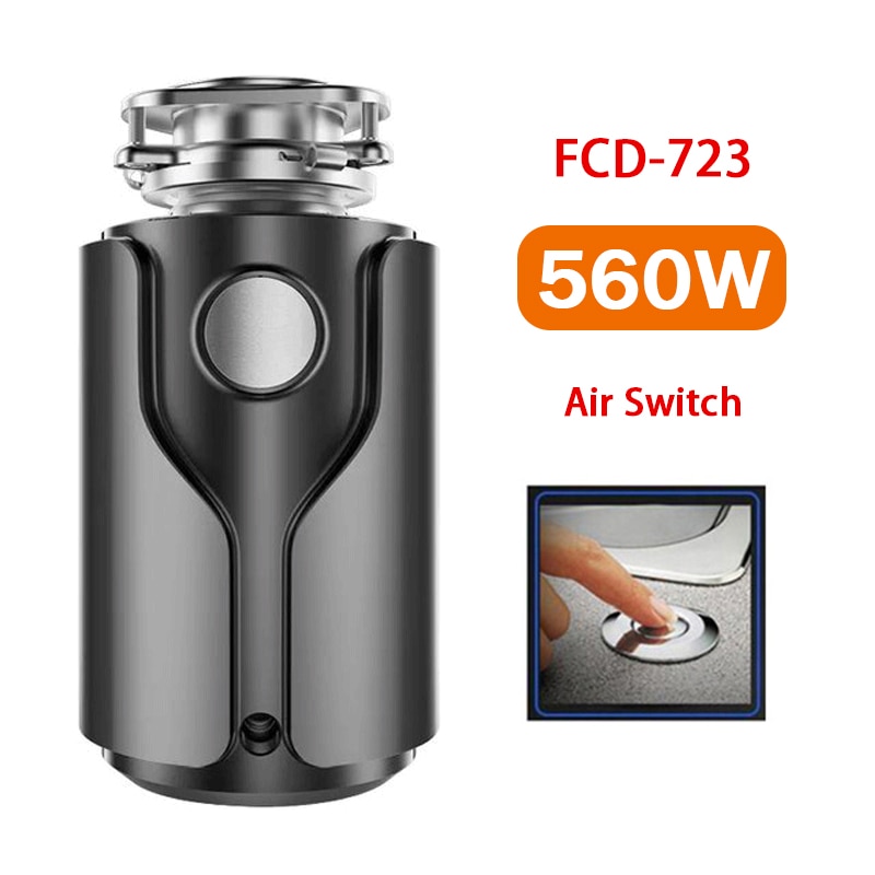 Food Waste Disposer Smart Remote Switch Food Crusher Stainless steel Grinder Kitchen Appliances Garbage Disposal Material