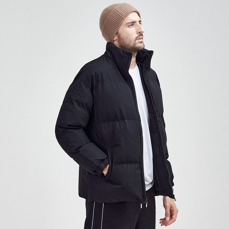 2022 Winter New Men Padded Cotton Jacket Coat Plus Size 8XL Outerwear Warm Quilted Parka All-match Loose Basic Puffer Jacket Men
