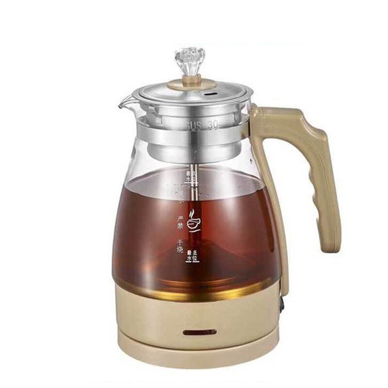 Teapots Electric Kettle Glass Water Kettle Smart Thermo Pot Coffee Water Boiler 220v Kitchen Appliances Tea Infuser