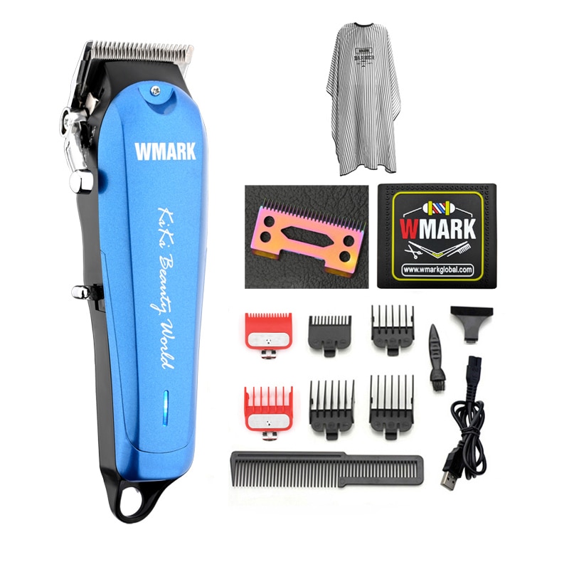 WMARK NG-103Plus NG-103B Professional Cordless Hair Clippers Hair Cutter Hair Cutting Machine Hair Trimmer 6500 rpm