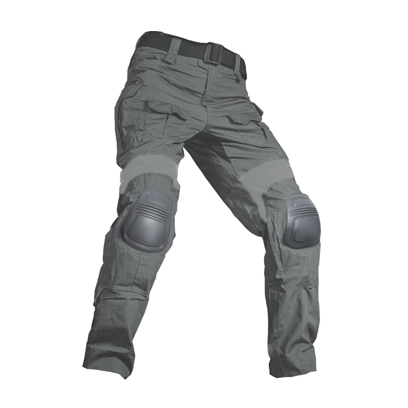 Men Military Tactical Trousers CP Camouflage Multicam Cargo Pant Casual Work Clothing Combat Airsoft  Army Green Knee Pads Pants