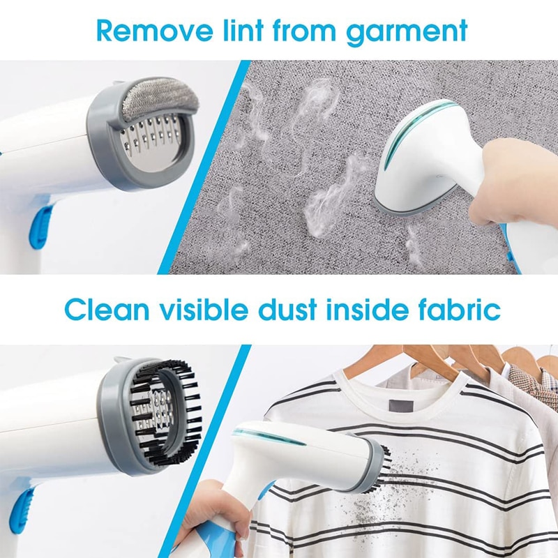 15s Fast Heat-up Steamer Iron for Clothes Handheld Garment Steamer 1500W Portable Travel Household Fabric Wrinkle Remover