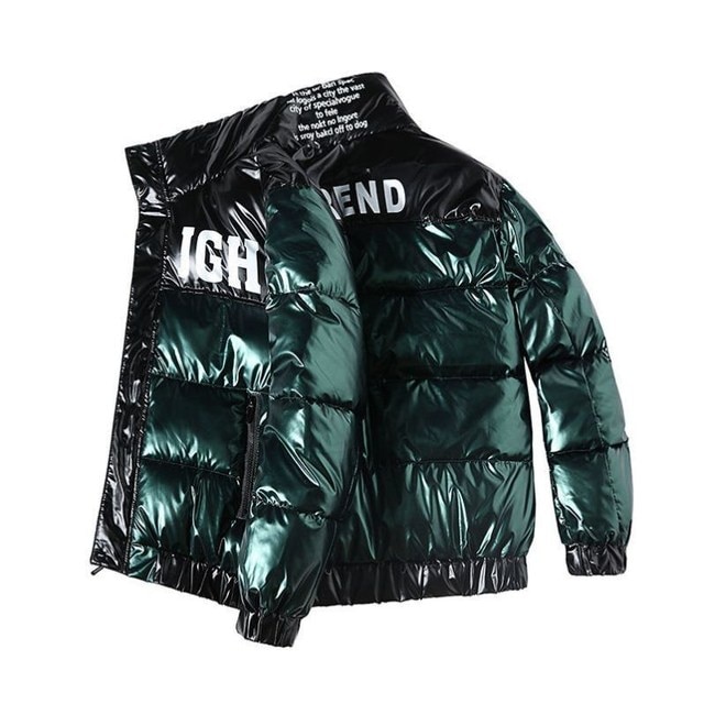 Winter Jacket Men Parkas Thicken Warm Coat Mens Stand Collar Fashion New Streetwear Waterproof Down Cotton Winter Coat