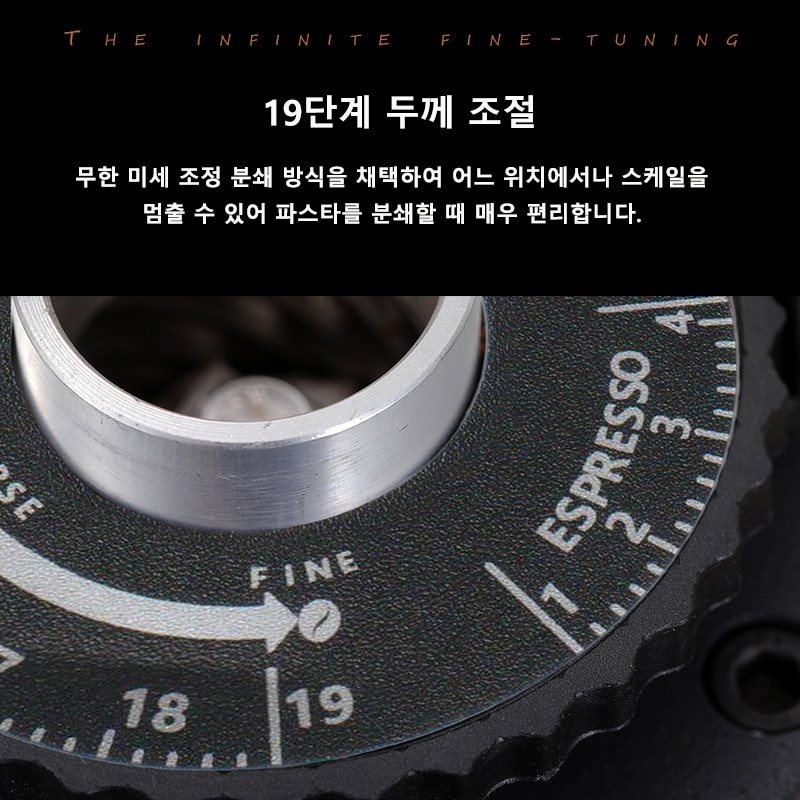 Electric Coffee Grinder 40MM Titanium Alloy Cone Knife Grinder Portable Coffee Grinder Household Small Grinder