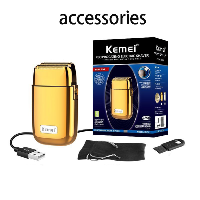 Kemei Professional Hair Clipper Barber Haircut Kit Combos 0mm Hair Trimmer Finish Hair Cutting Machine Electric Shaver Men Razor