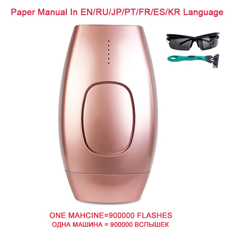 1800000 Flash Permanent IPL Epilator Laser Hair Removal depiladora facial Electric photoepilator Painless Hair Remover dropship