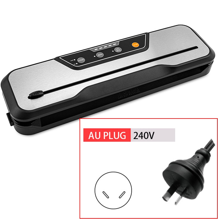YUMYTH Household Vacuum Sealer Packaging Machine Sous Vide Built-in Cutter Vacuum Packaging Packer Vacuum Bags Food Storage T299