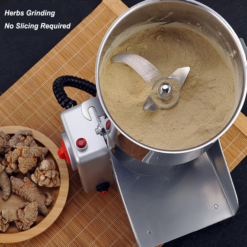 2500G /1000G/800G Coffee Grinder Machine Herb Grain Spices Mill Medicine Wheat Mixer Dry Food Grinder