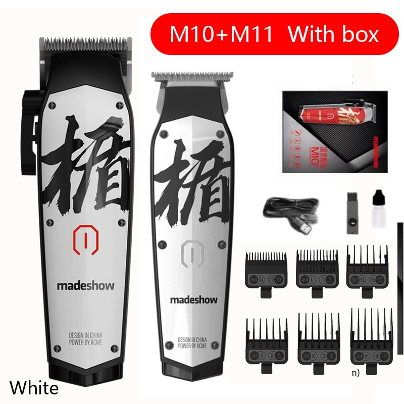 Madeshow M10 Professional Hair Clippers for Man M11 Hair Trimmer Electric Hair Cutting Machine 7000 RPM Barbershop Hair Clippper