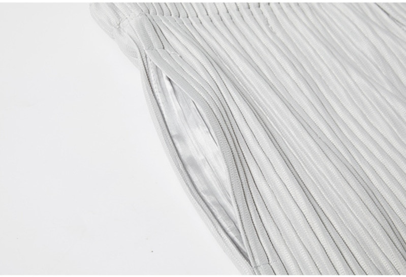 IEFB Japanese Streetwear Fashion Pleated Men's Casual Pants New Loose fitHigh Elastic Straight Pants For Summer 2023