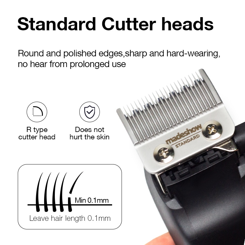 Professional Hair Clipper For Man Madeshow M10 M11 Beard Trimmer Barber 0mm Bald Head Trimmer Hair Cutting Machine 7000 RPM