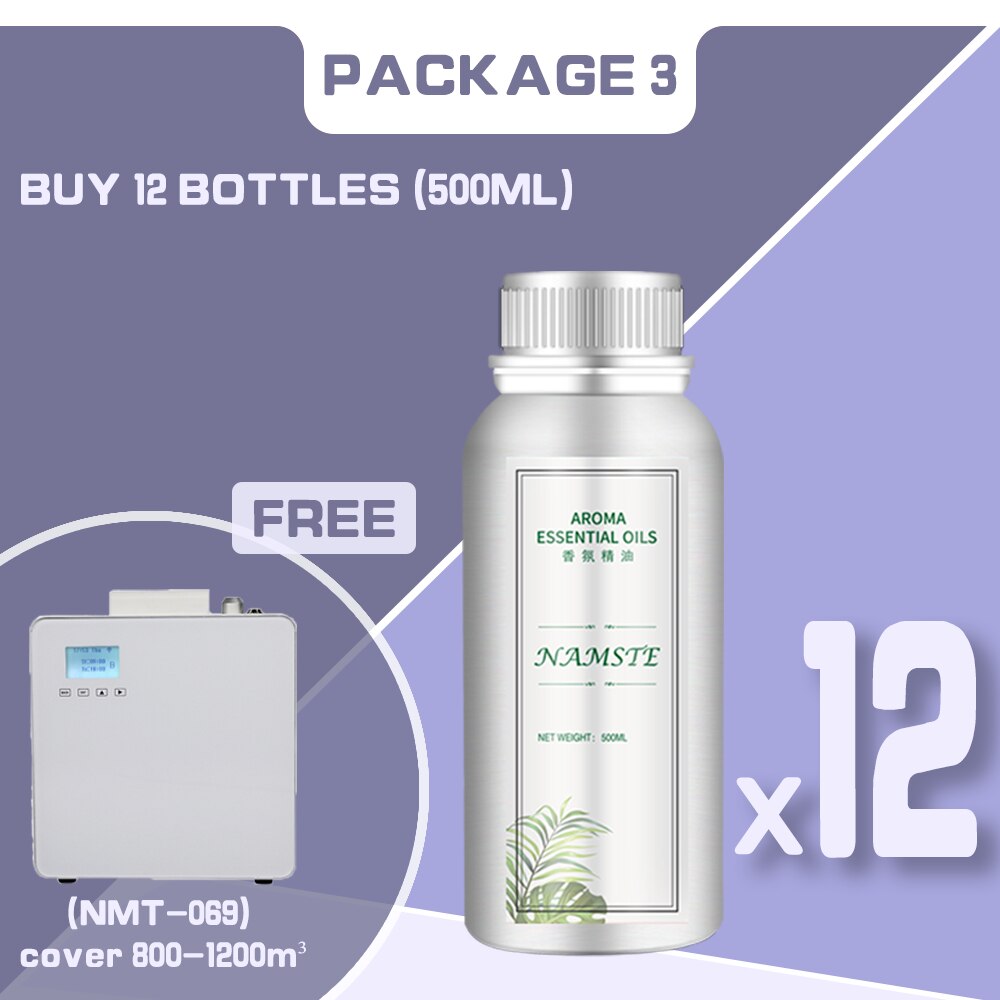 NAMSTE Hotel Essential Oils 500ML Room Fragrance House Air Freshener Pure Natural Diffuser Aromatic Oil Electric Smell For Home