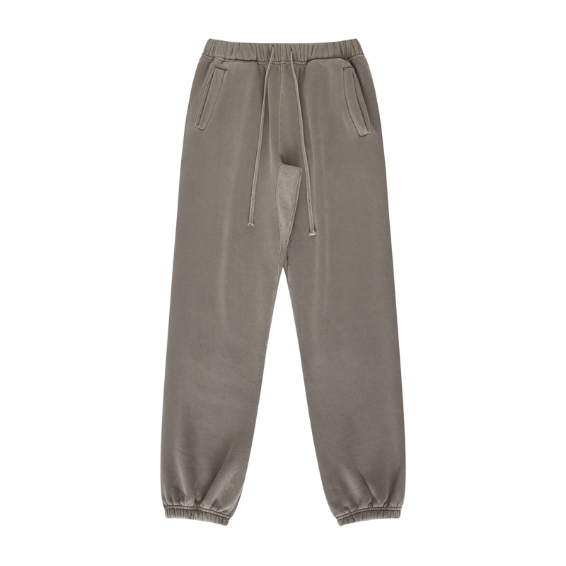 ZODF Trendy 2022 Autumn Men's 380gsm Cotton Sweatpants Unisex High Street Casual Loose Terry Pants Brand Streetwears HY0431