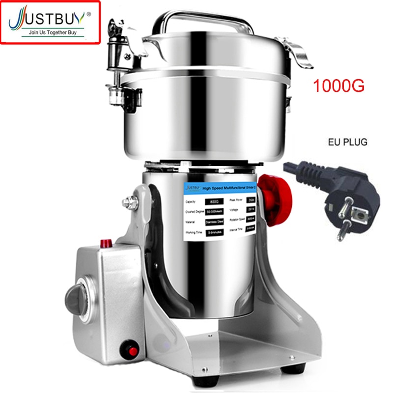 2500G /1000G/800G Coffee Grinder Machine Herb Grain Spices Mill Medicine Wheat Mixer Dry Food Grinder