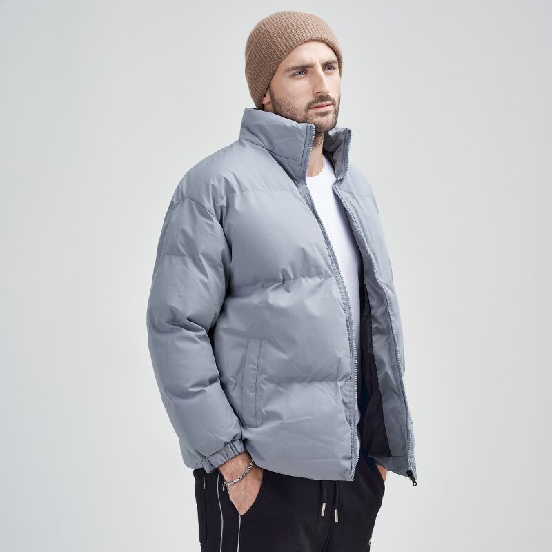 2022 Winter New Men Padded Cotton Jacket Coat Plus Size 8XL Outerwear Warm Quilted Parka All-match Loose Basic Puffer Jacket Men