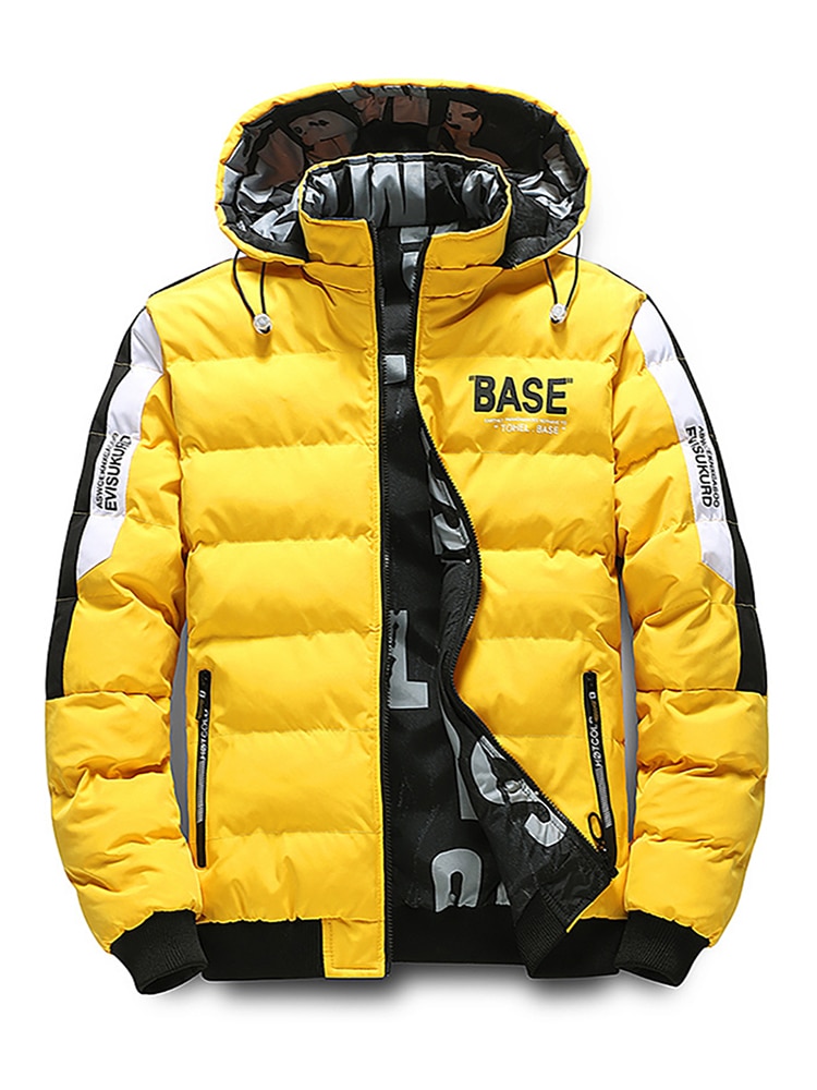 Reversible Winter Jacket Men Outdoor Hooded Men Winter Male Jacket Parka Coat Oversize 2 Side Wear Men Down Jackets Overcoat