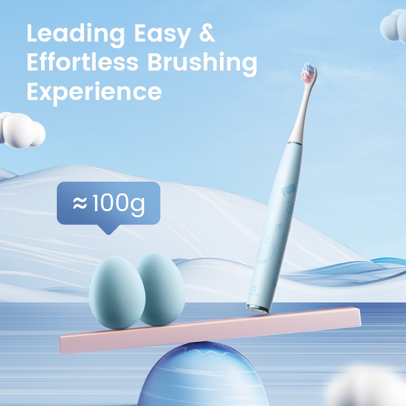 Oclean Kids Sonic Electric Toothbrush for Children Ultrasonic Dental Teeth Whitening Kit Rechargeable Portable Baby Teeth Brush