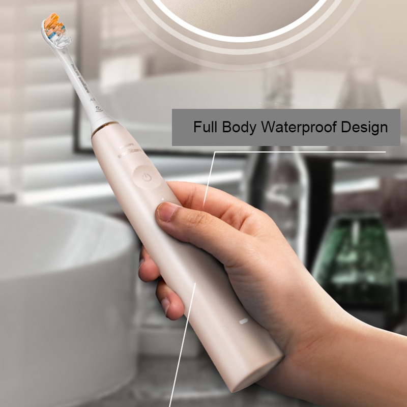 New Listing Sonicare Electric Toothbrush HX9900 HX999B for philips Bluetooth Touch Screen Waterproof Portable Charging