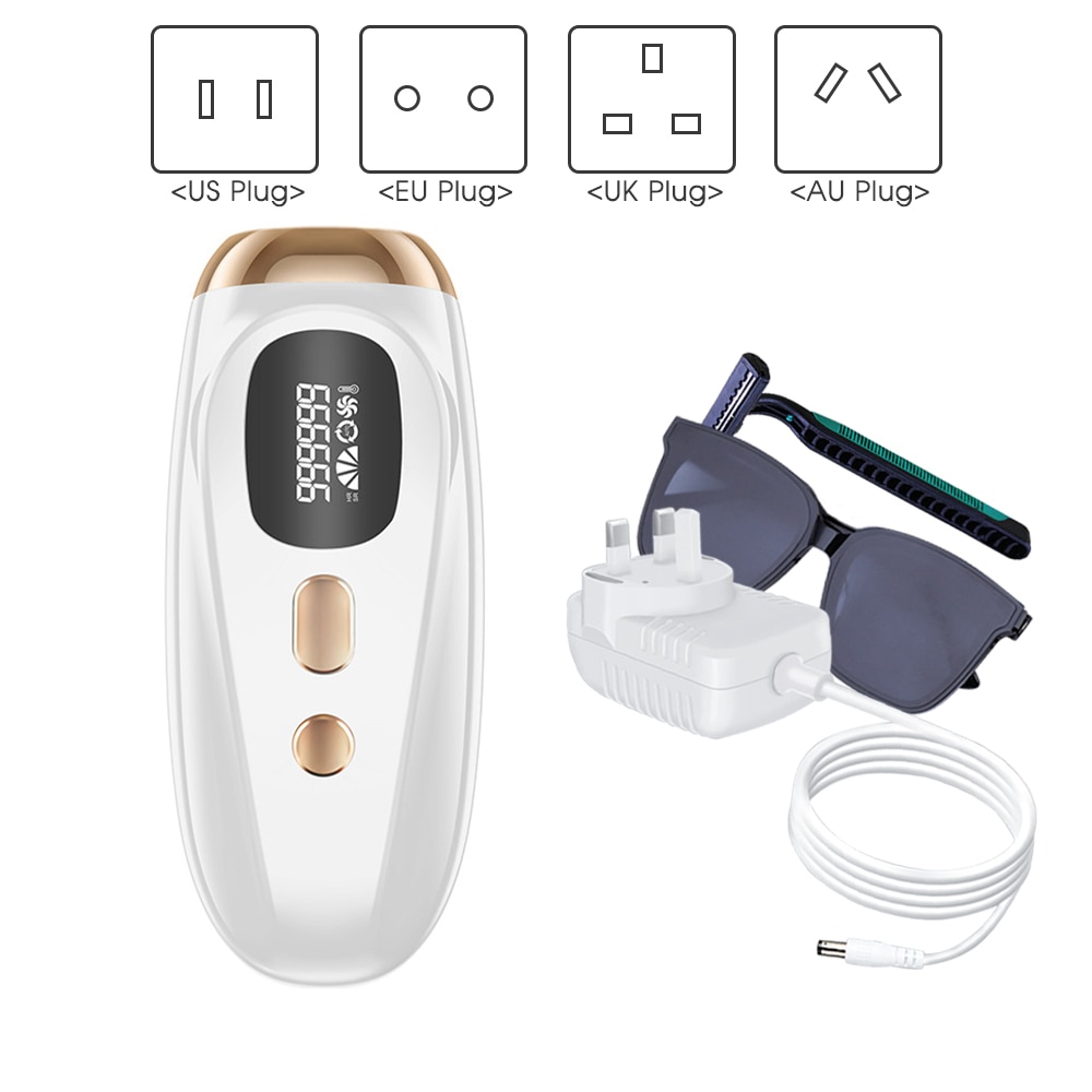 [ZS] 999,999 Flashes IPL 5 Mode Underarm Epilator Painless Whole Body Photoepilator For Women Armpit Laser Pubic Hair Removal