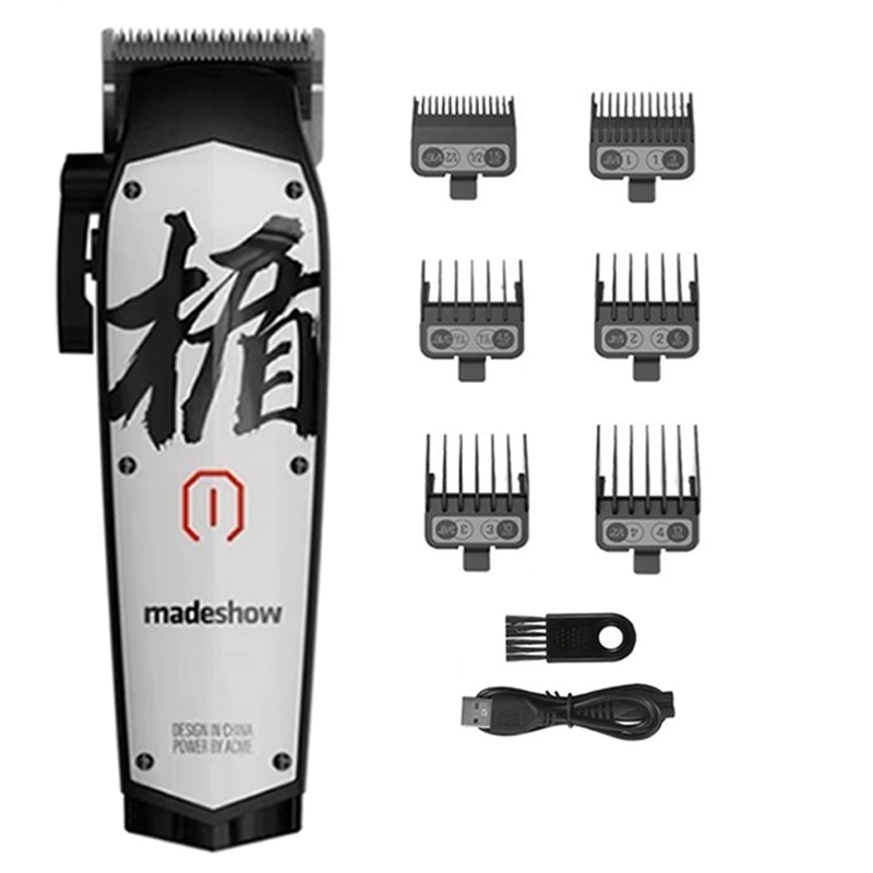 Professional Hair Clipper For Man Madeshow M10 M11 Beard Trimmer Barber 0mm Bald Head Trimmer Hair Cutting Machine 7000 RPM