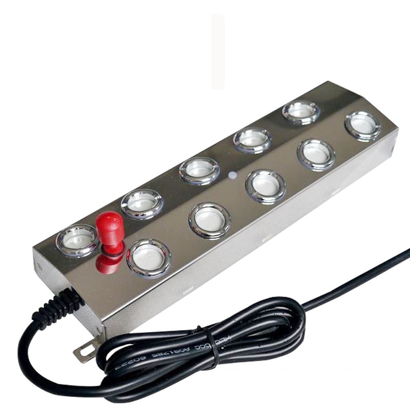 DC 48V 4/6/8/10/12 Head Ultrasonic Mist Maker Fogger Stainless Steel Air Humidifier Greenhouse For Hydroponics High Quality