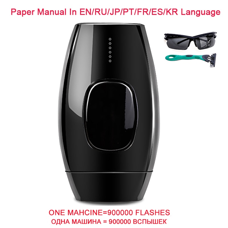 1800000 Flash Permanent IPL Epilator Laser Hair Removal depiladora facial Electric photoepilator Painless Hair Remover dropship