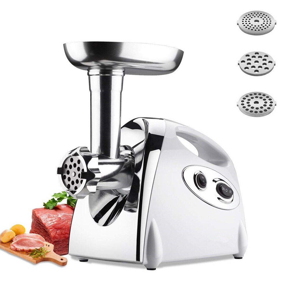 2800W Electric Meat Grinder Heavy Duty Grinder Kitchen Electric Meat Chopper Stuffer Maker Food Processor Electric Meat Slicer