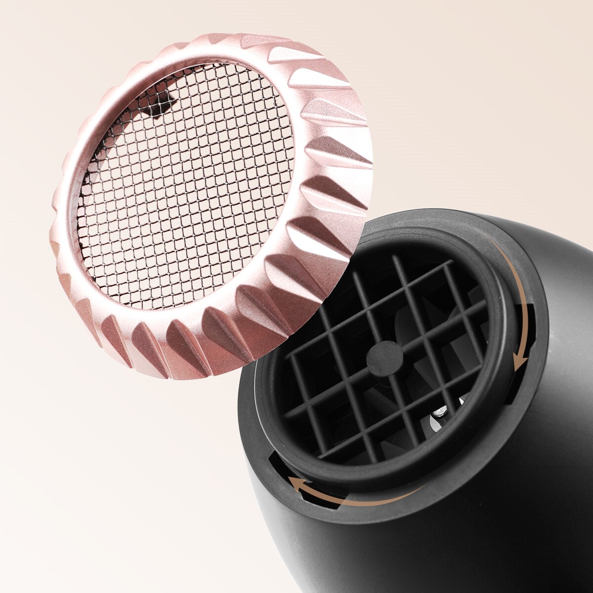 KIPOZI Professional Hair Dryer 2200W High Power Negative Ionic Blow Dryer Fast Dry Salon Grade Powerful Hairdryer Hair Care