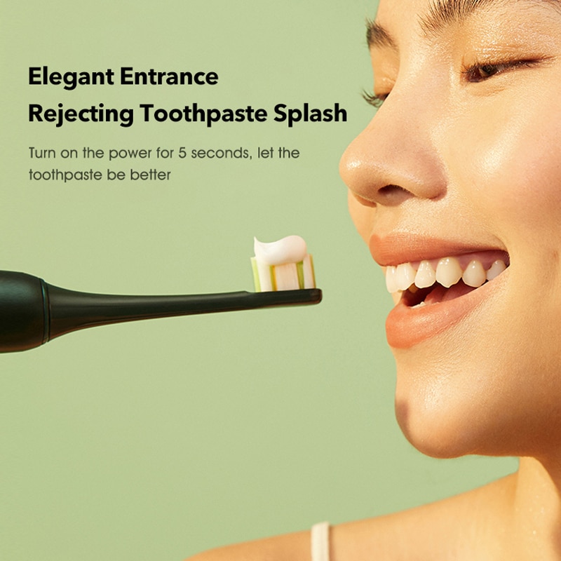 SOOCAS Van Gogh X3U Electric Toothbrush Green Ultrasonic Sonic Tooth Brush Upgraded Type-c Fast Chargeable Adult IPX7 Waterproof