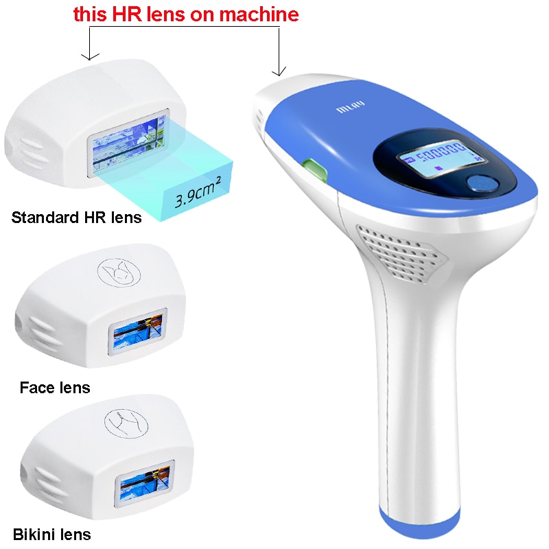 MlayT3 IPL Hair removal Epilator a Laser Permanent Hair Removal Machine Face Body 3IN1 Electric depilador a laser 500000 Flashes