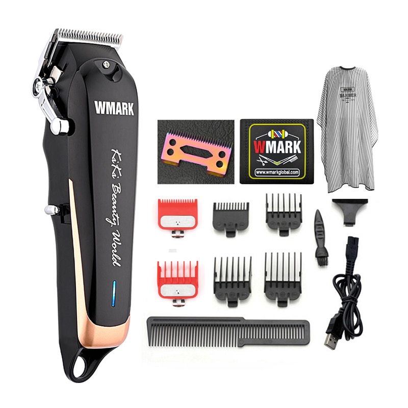 WMARK NG-103Plus NG-103B Professional Cordless Hair Clippers Hair Cutter Hair Cutting Machine Hair Trimmer 6500 rpm